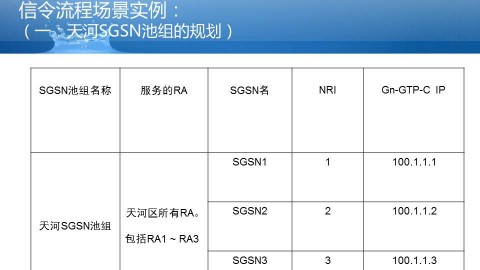 SGSN池组原理