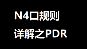 N4口规则详解之PDR